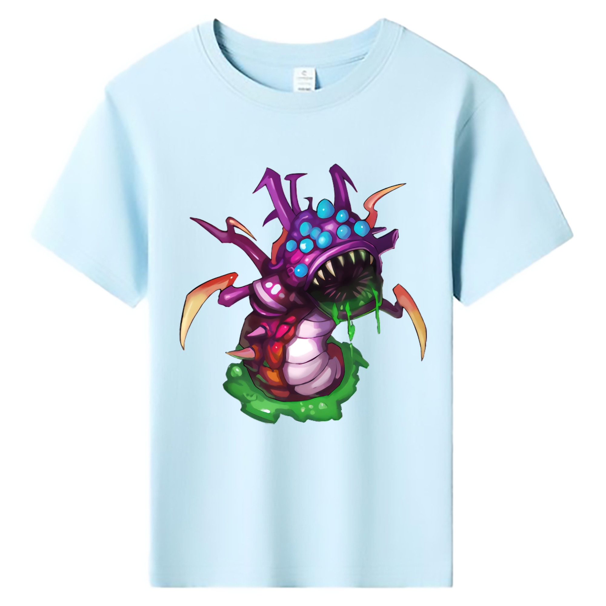 （画像用） リーグ・オブ・レジェンド League of Legends LOL 綿100％キッズTシャツ（フロントプリント）